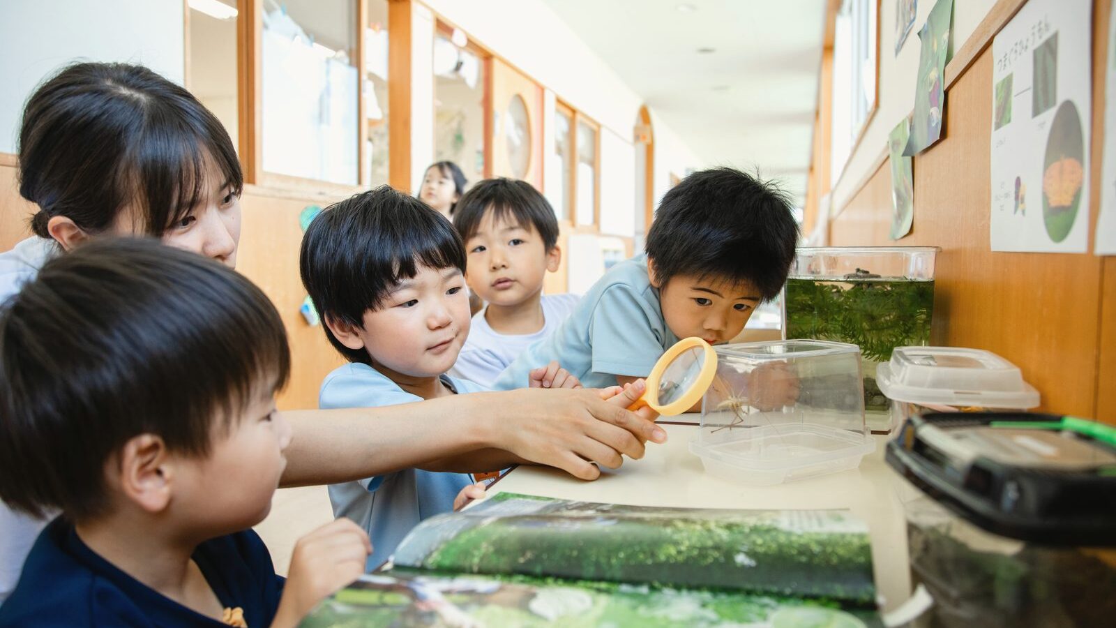 園で過ごす子ども達
