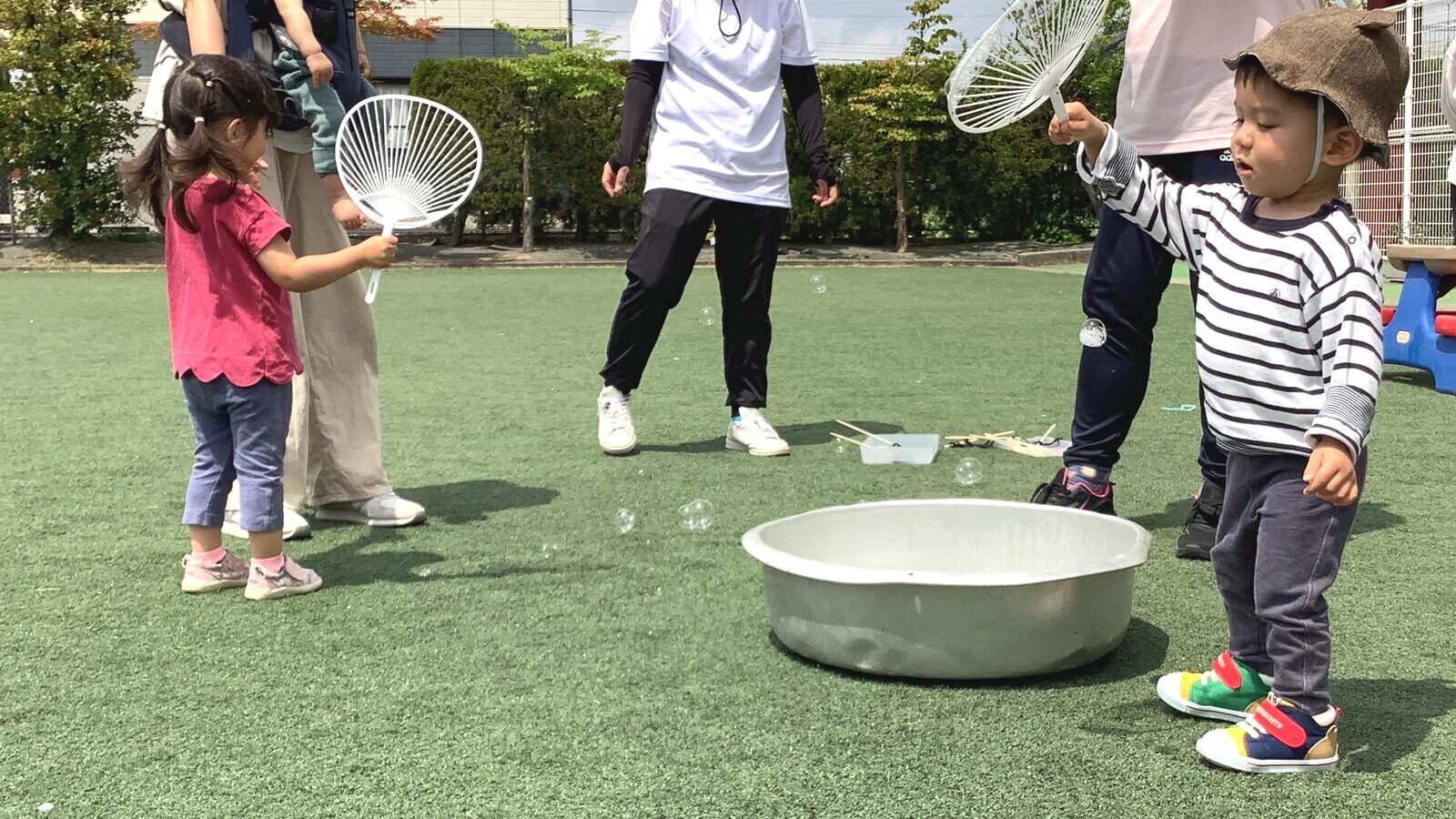 園開放の様子