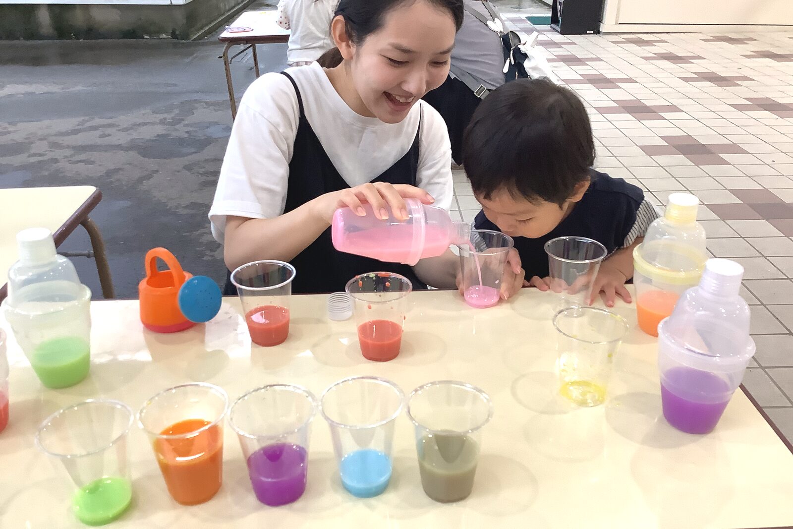 未就園児サークルの活動の様子